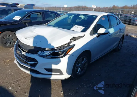 2016 Chevrolet Cruze Lt Auto z USA, uszkodzony, nr VIN 1G1BE5SM2G7261244